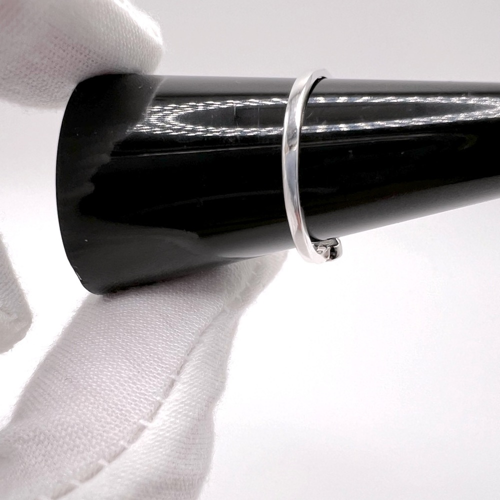 Sale $12 Firm! .925 Sterling Silver Whale Tail Ring - Picture 5 of 15